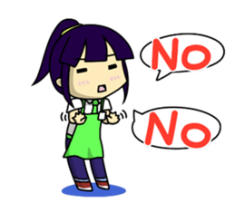 Waku Waku Work Girl (Renewal Version) sticker #8561643