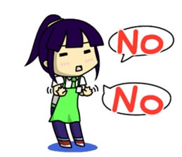 Waku Waku Work Girl (Renewal Version) sticker #8561643