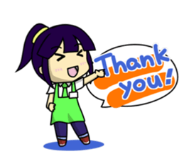 Waku Waku Work Girl (Renewal Version) sticker #8561645