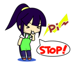 Waku Waku Work Girl (Renewal Version) sticker #8561648