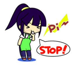 Waku Waku Work Girl (Renewal Version) sticker #8561648