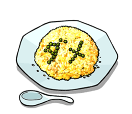 Fried rice Sergeant sticker #8561660