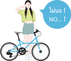 MAYMAYA & Bike sticker #8561694