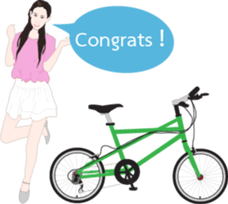 MAYMAYA & Bike sticker #8561697