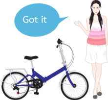 MAYMAYA & Bike sticker #8561711
