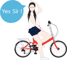 MAYMAYA & Bike sticker #8561727