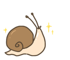 Nonchalant snails sticker #8561853