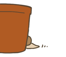 Nonchalant snails sticker #8561867