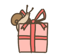 Nonchalant snails sticker #8561875