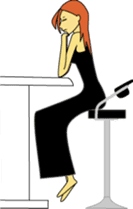 hostess Ayaka sticker #8562195