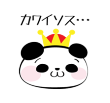 Panda speak about net terminology sticker #8562398