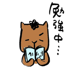 capybara chan us sticker #8562478