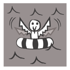 PENCIL SKETCH BIRD sticker #8562654