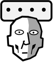 Surreal grandpa sticker #8563278