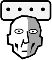 Surreal grandpa sticker #8563278