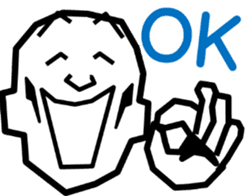 Surreal grandpa sticker #8563300