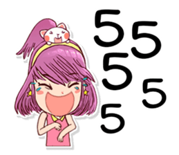 Pretty Rice : Power up sticker #8563648