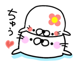 Loving seals 2 sticker #8563960