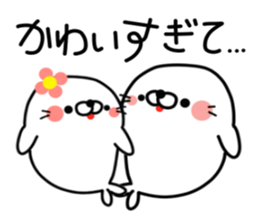 Loving seals 2 sticker #8563962