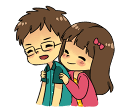 Our Love Story 4 : I love you more sticker #8564168