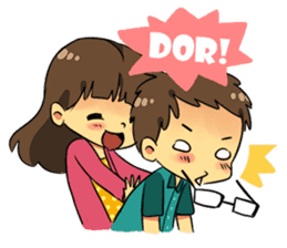 Our Love Story 4 : I love you more sticker #8564177