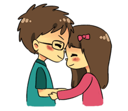 Our Love Story 4 : I love you more sticker #8564191