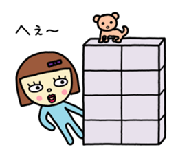 Rie-chan 2 sticker #8564411