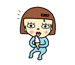 Rie-chan 2 sticker #8564412