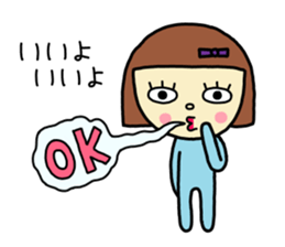 Rie-chan 2 sticker #8564413