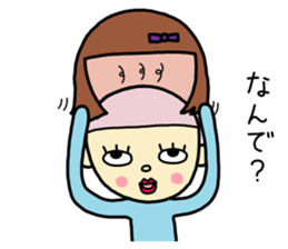 Rie-chan 2 sticker #8564417