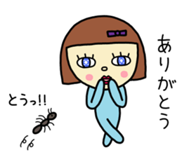 Rie-chan 2 sticker #8564421