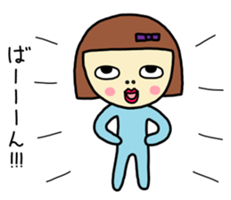 Rie-chan 2 sticker #8564427