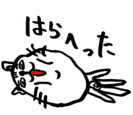 white white cat stickers. sticker #8564468