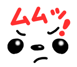 Dog and cat face2 sticker #8565255