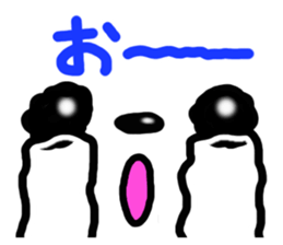 Dog and cat face2 sticker #8565270