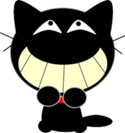 Friends of cute cat-3 sticker #8565355