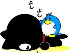 Friends of cute cat-3 sticker #8565369