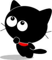 Friends of cute cat-3 sticker #8565373