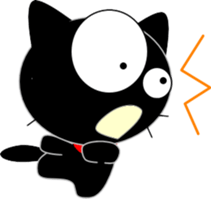 Friends of cute cat-3 sticker #8565375