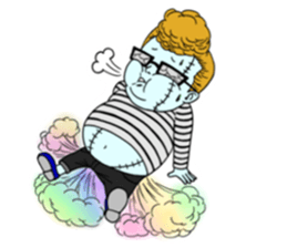 Candy monsters sticker #8565799