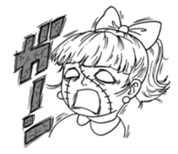 Candy monsters sticker #8565832