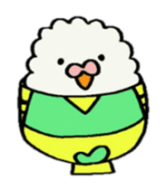 sticker of the small bird. sticker #8566181