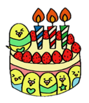 sticker of the small bird. sticker #8566185