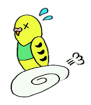 sticker of the small bird. sticker #8566191