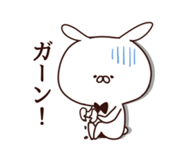 Rabbit butler sticker #8566690