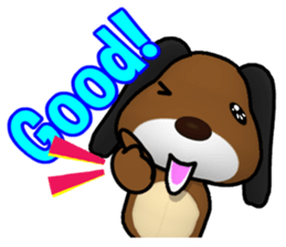 AKIRA of the beagle sticker #8566760