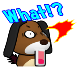 AKIRA of the beagle sticker #8566785