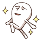 White Nanigashi sticker #8566804