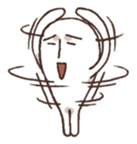 White Nanigashi sticker #8566805