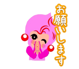 Kawaii pinky sticker #8567035